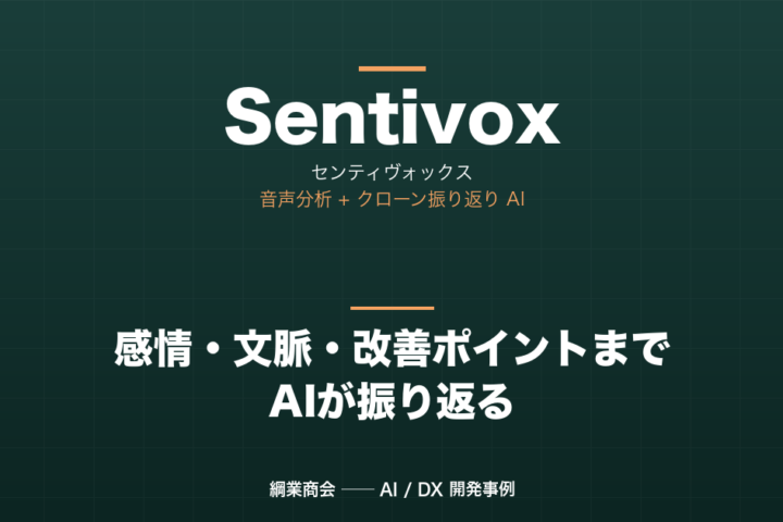 音声から 感情・文脈・改善ポイントまで AI が振り返るアプリを作りました — Sentivox