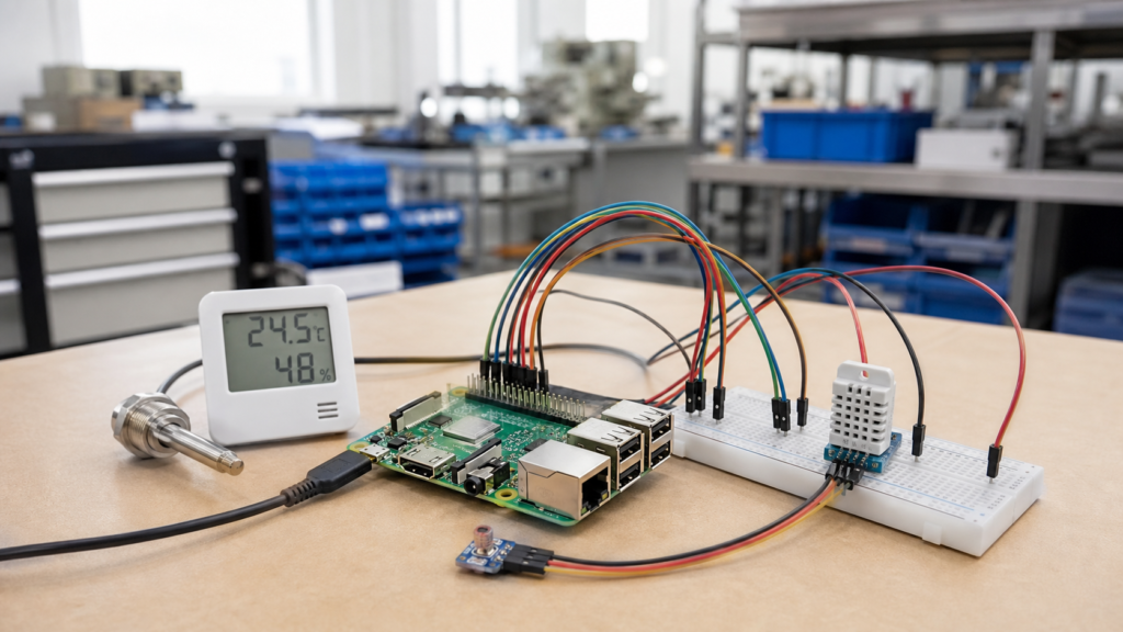 Raspberry Piとセンサーを使ったIoTデータ運用講座の教材環境